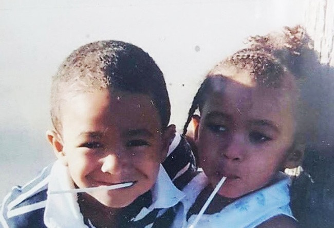 The siblings grew up in London with football as their backdrop