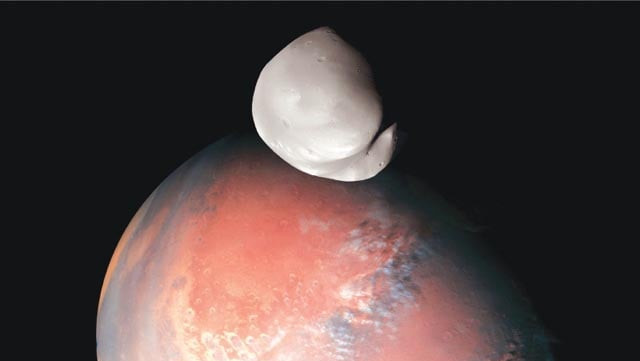 UAE probe offers unprecedented view of Mars moon | The Business Standard